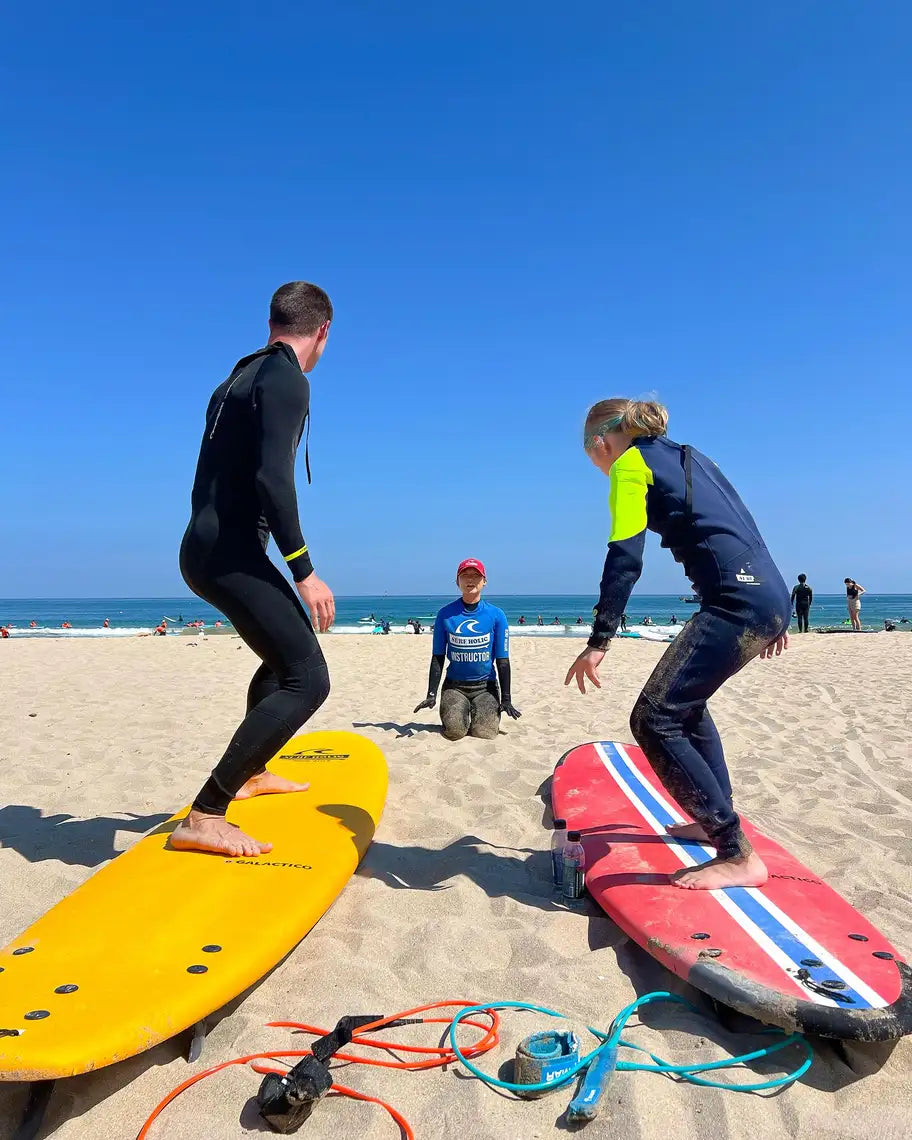Busan: clase de K-surf en la playa de Songjeong para todos los niveles