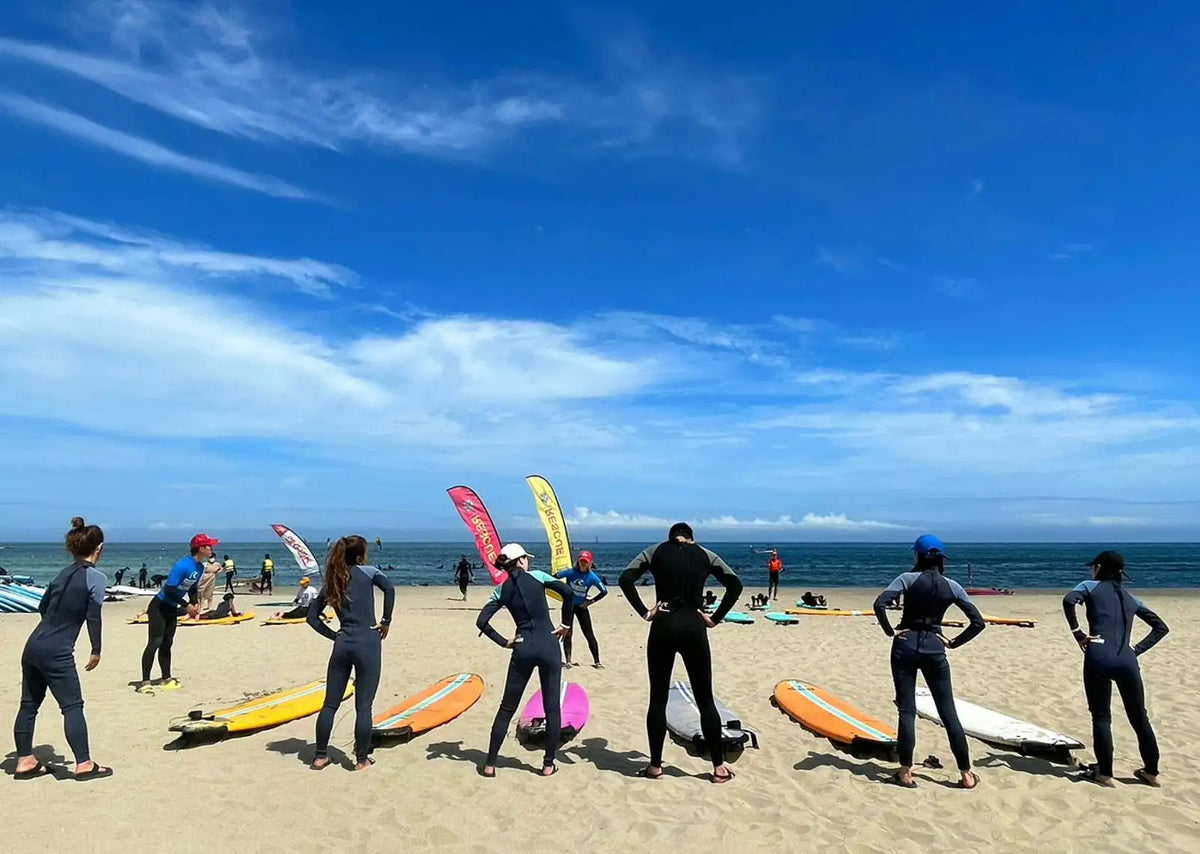 Busan: clase de K-surf en la playa de Songjeong para todos los niveles