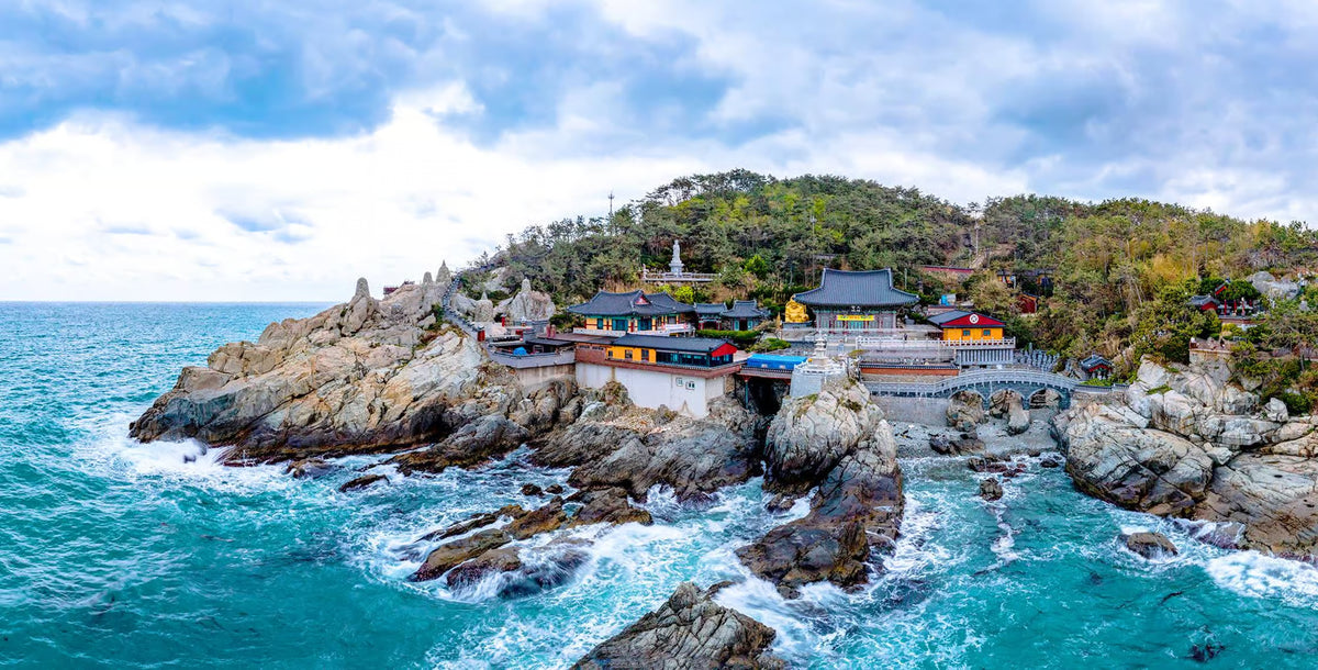 Busan: Excursión de 1 día a Haeundae Sky Capsule y al templo de Yonggungsa