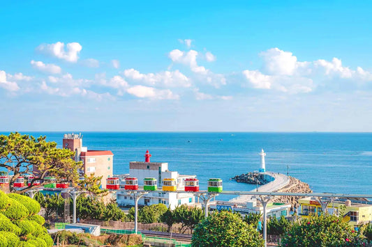 Busan: Excursión de 1 día a Haeundae Sky Capsule y al templo de Yonggungsa