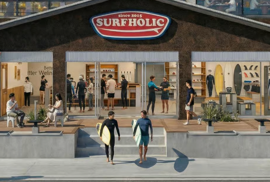 Busan: clase de K-surf en la playa de Songjeong para todos los niveles