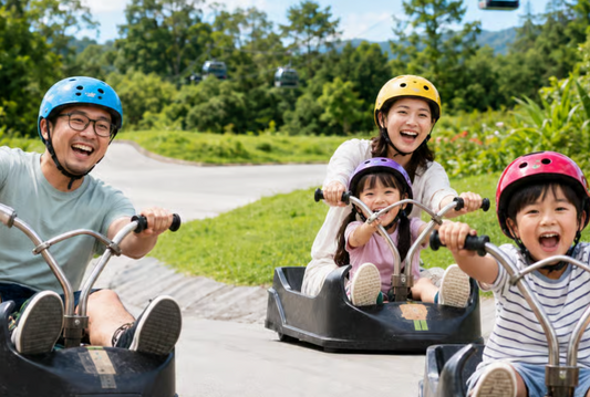 Busan: tour privado por la costa este con descenso en kart y visita a un templo
