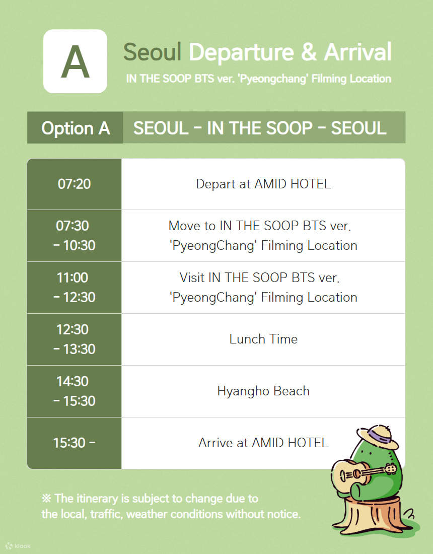 In the Soop 2 tour (para 10 personas)