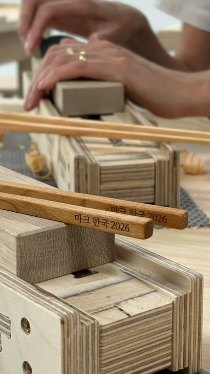 Seúl: taller de fabricación de palillos tradicionales en Insa
